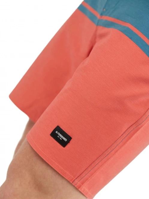 Fundango Morris Boardshort férfi boardshort piros színben 6