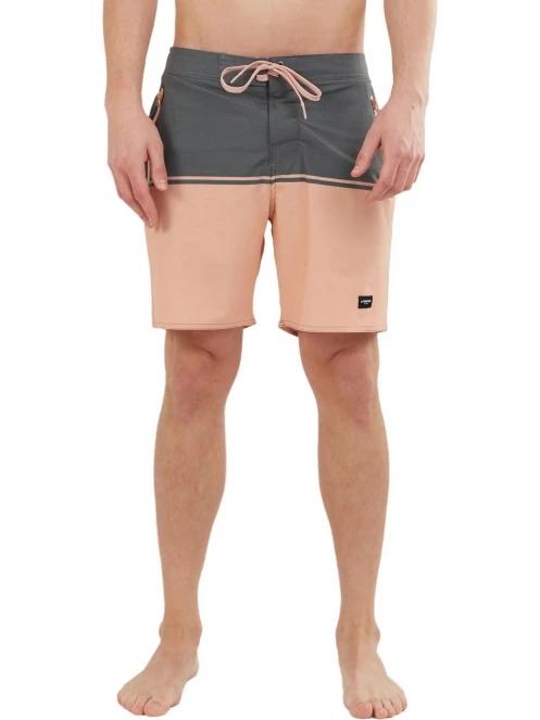 Fundango Morris Boardshort férfi boardshort rózsaszín színben 2