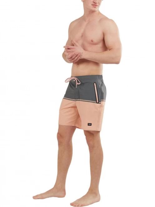 Fundango Morris Boardshort férfi boardshort rózsaszín színben 5
