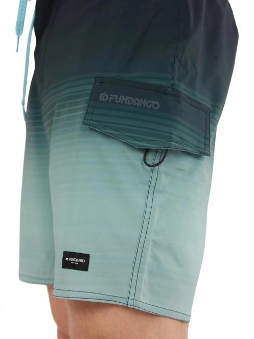 Fundango Salimu Boardshort férfi boardshort zöld színben 6
