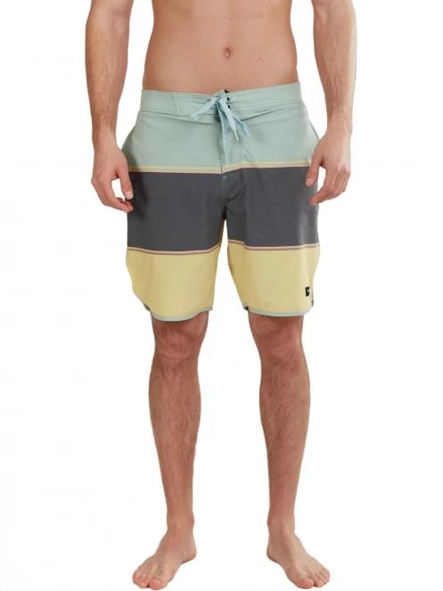 Fundango Neal Boardshort férfi boardshort sárga színben 2