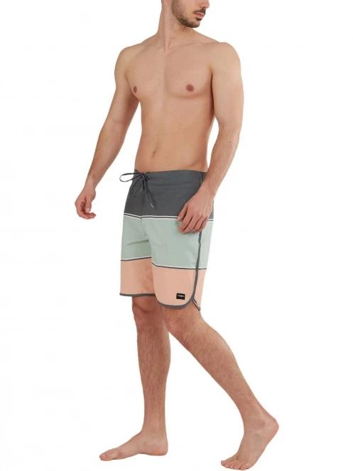 Fundango Neal Boardshort férfi boardshort rózsaszín színben 4