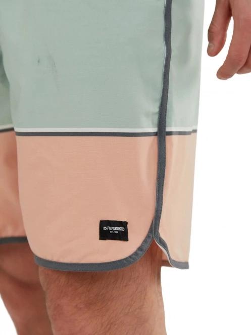 Fundango Neal Boardshort férfi boardshort rózsaszín színben 5