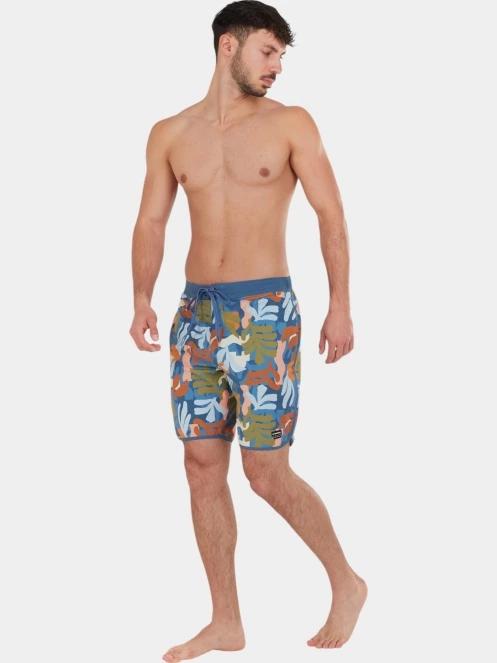 Fundango Neal Boardshorts férfi boardshort sötétkék színben 4