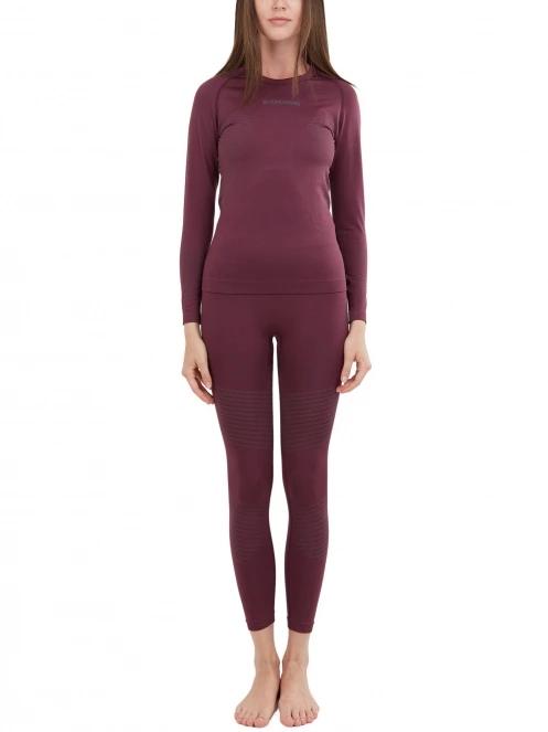 Fundango Seamless Baselayer Set női aláöltöző szett lila színben 2