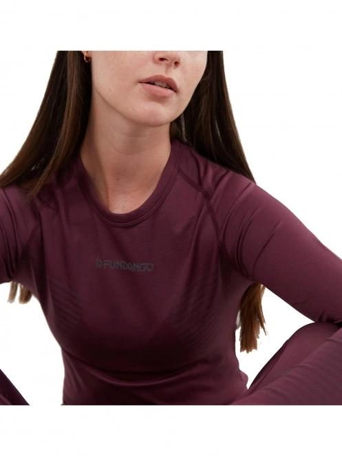 Fundango Seamless Baselayer Set női aláöltöző szett lila színben 7