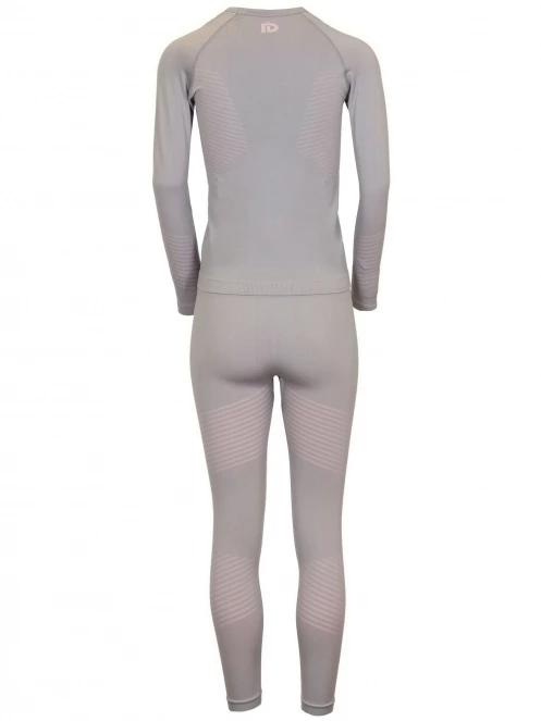 Fundango Seamless Baselayer Set női aláöltöző szett szürke színben 11