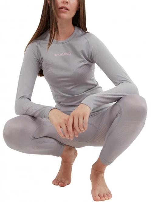 Fundango Seamless Baselayer Set női aláöltöző szett szürke színben 6