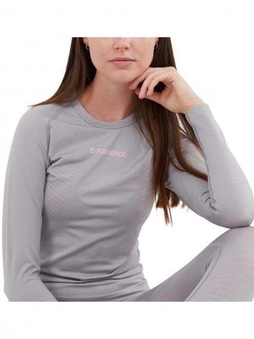 Fundango Seamless Baselayer Set női aláöltöző szett szürke színben 8