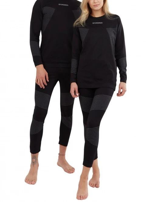 Fundango Seamless Baselayer Set aláöltöző szett fekete színben 2