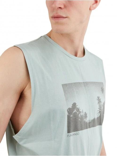 Fundango Glader Tank-T férfi atléta zöld színben 5