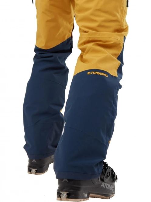 Fundango Teak Pants férfi sínadrág barna színben 9