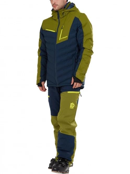 Fundango Teak Pants férfi sínadrág oliva színben 4