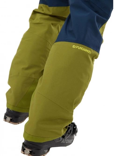 Fundango Teak Pants férfi sínadrág oliva színben 7