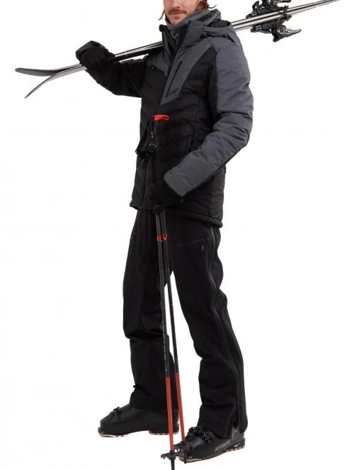 Fundango Mugo Fullzip Pants férfi sínadrág fekete színben 5