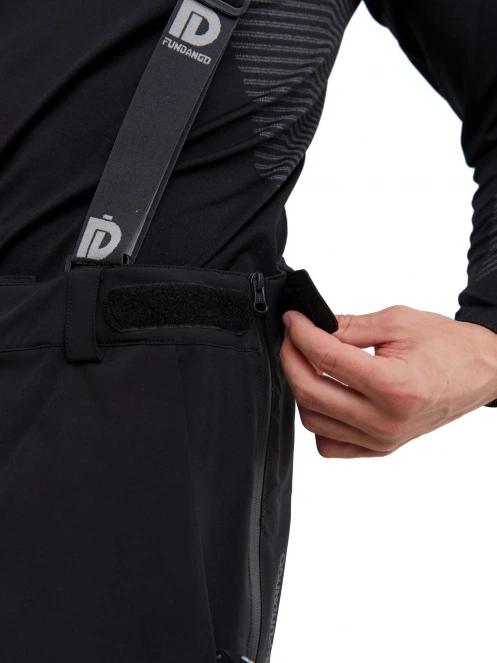 Fundango Mugo Fullzip Pants férfi sínadrág fekete színben 7