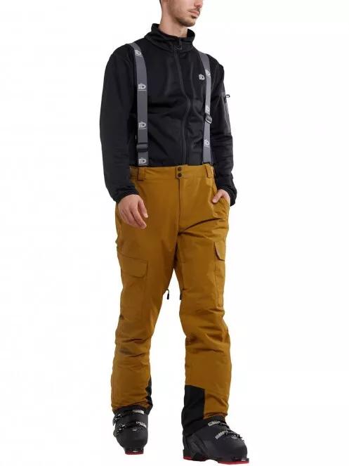 Fundango Sierra Colourblock Pants férfi sínadrág barna színben 4