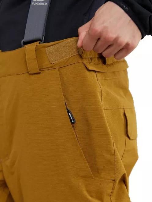Fundango Sierra Colourblock Pants férfi sínadrág barna színben 6