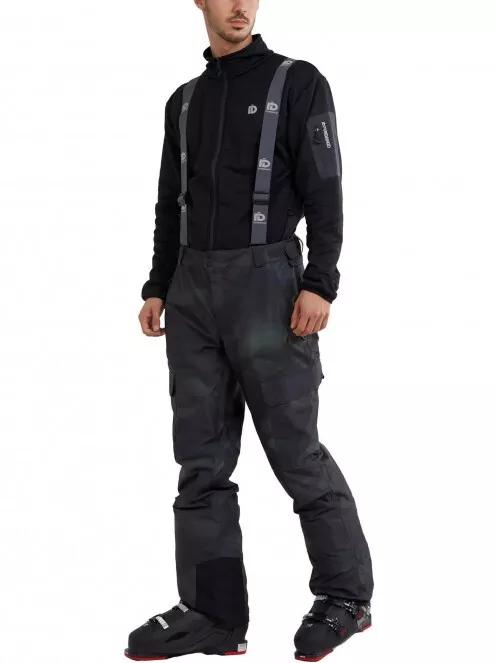 Fundango Sierra Colourblock Pants férfi sínadrág fekete színben 4