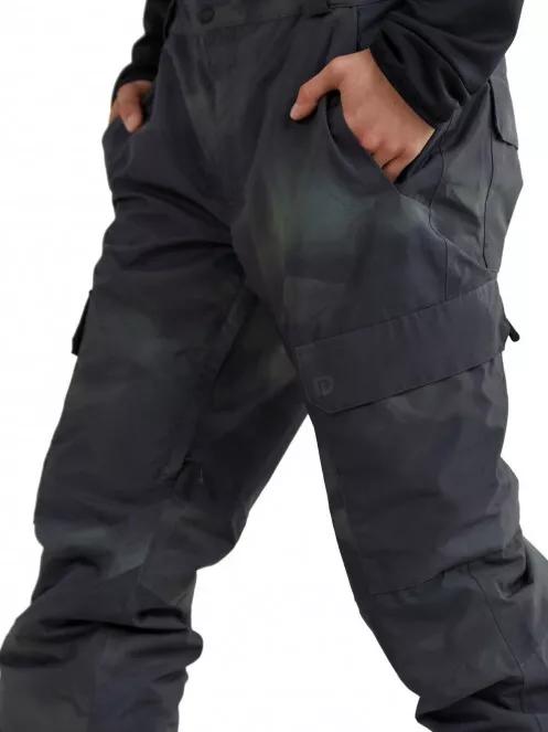 Fundango Sierra Colourblock Pants férfi sínadrág fekete színben 5