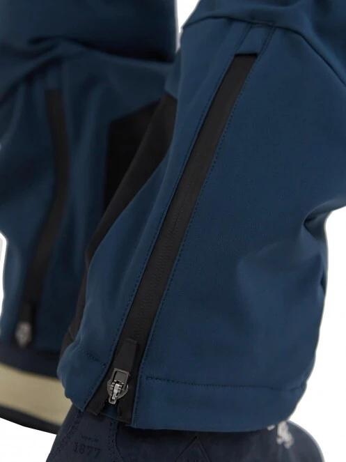 Fundango Rob Softshell Pant férfi túranadrág kék színben 7