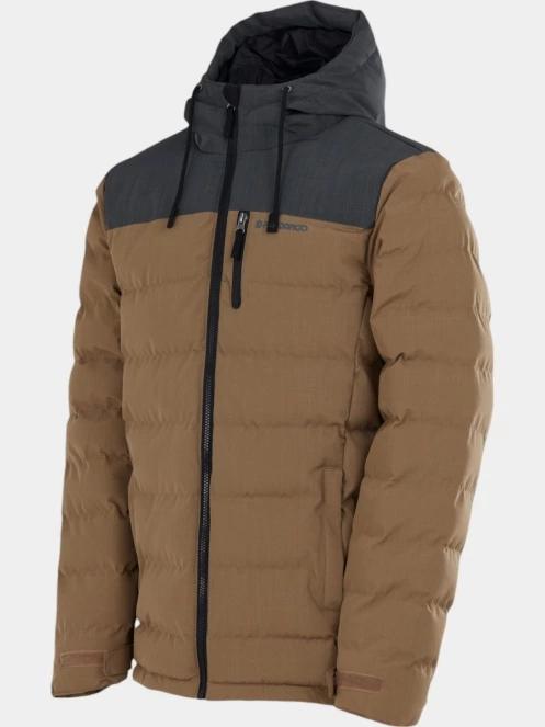 Fundango Passat Padded Jacket férfi steppelt átmeneti kabát barna színben 8