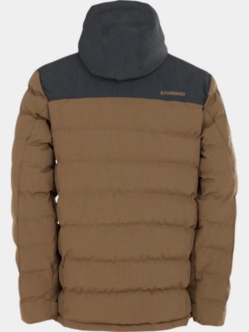 Fundango Passat Padded Jacket férfi steppelt átmeneti kabát barna színben 9