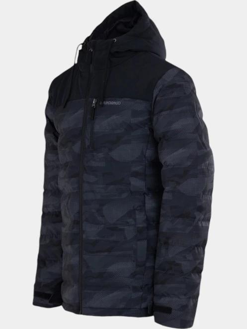 Fundango Passat Padded Jacket férfi steppelt átmeneti kabát szürke színben 9