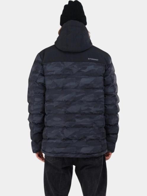 Fundango Passat Padded Jacket férfi steppelt átmeneti kabát szürke színben 3