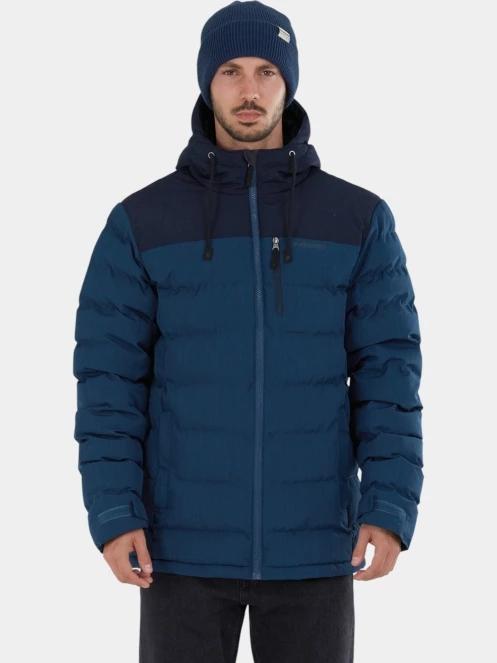 Fundango Passat Padded Jacket férfi steppelt átmeneti kabát kék színben 2