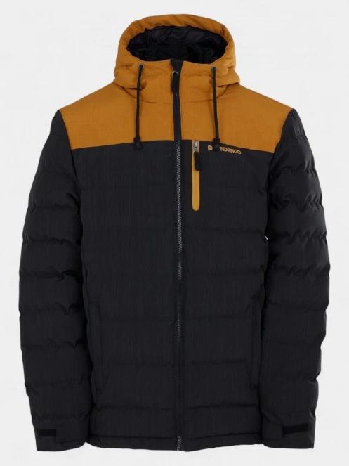 Fundango Passat Padded Jacket férfi steppelt átmeneti kabát fekete színben 8