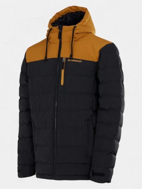 Fundango Passat Padded Jacket férfi steppelt átmeneti kabát fekete színben 9