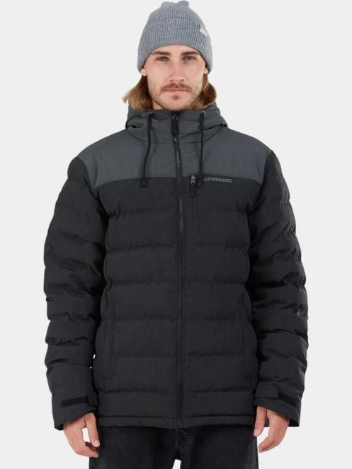 Fundango Passat Padded Jacket férfi steppelt átmeneti kabát szürke színben 2