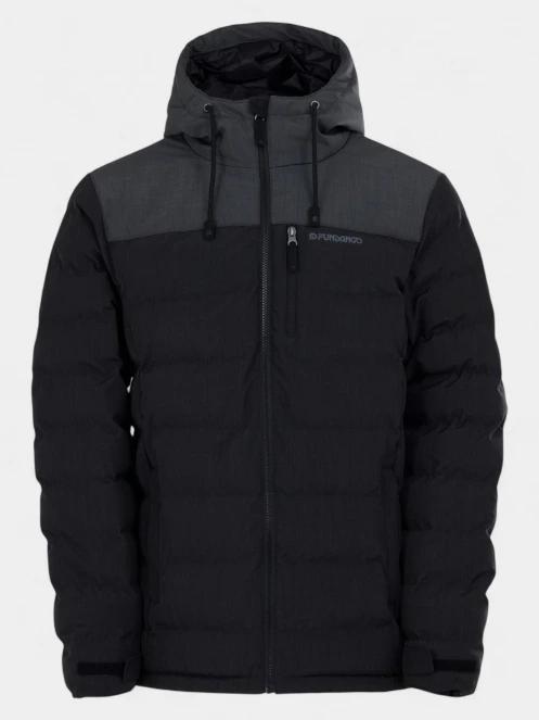 Fundango Passat Padded Jacket férfi steppelt átmeneti kabát szürke színben 8