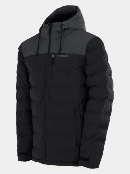 Fundango Passat Padded Jacket férfi steppelt átmeneti kabát szürke színben 9