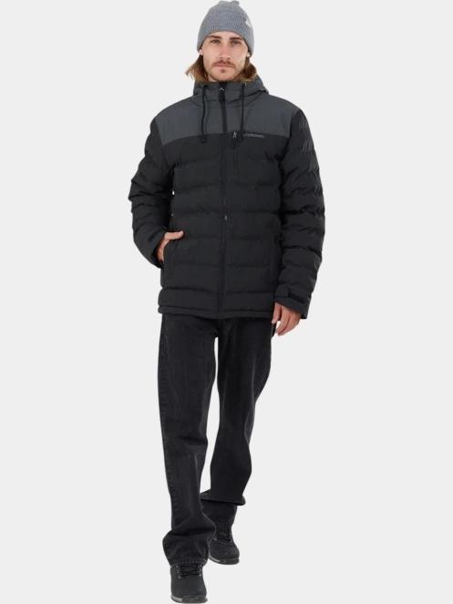 Fundango Passat Padded Jacket férfi steppelt átmeneti kabát szürke színben 4