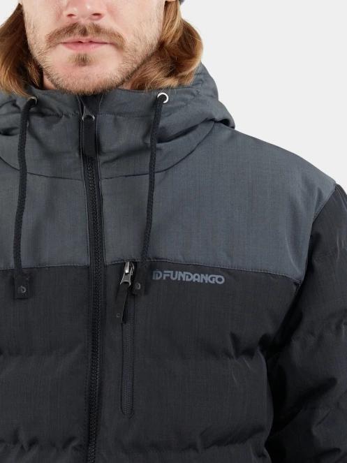 Fundango Passat Padded Jacket férfi steppelt átmeneti kabát szürke színben 7