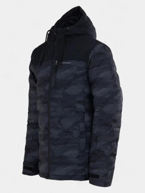 Fundango Passat Padded Jacket férfi steppelt átmeneti kabát fekete színben 9