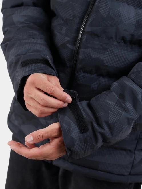 Fundango Passat Padded Jacket férfi steppelt átmeneti kabát fekete színben 6