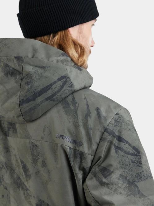Fundango Perill Parka Jacket férfi télikabát oliva színben 6
