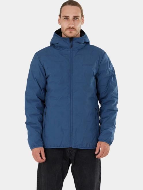 Fundango Smoke Hooded Jacket férfi túrakabát kék színben 2