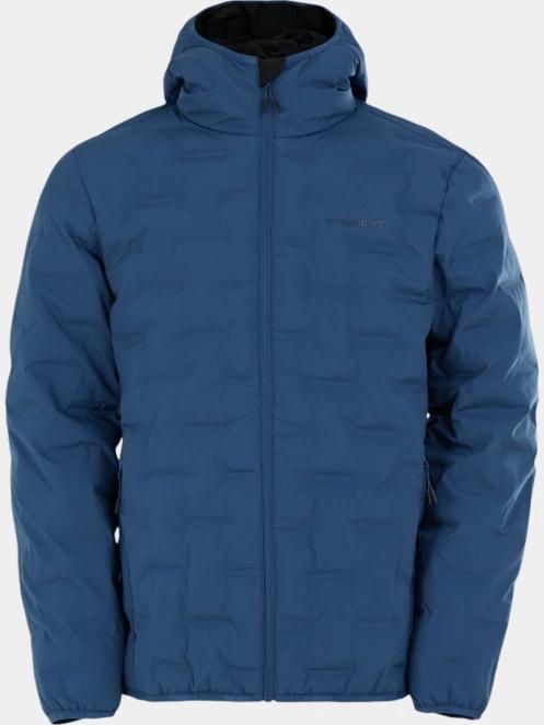 Fundango Smoke Hooded Jacket férfi túrakabát kék színben 8
