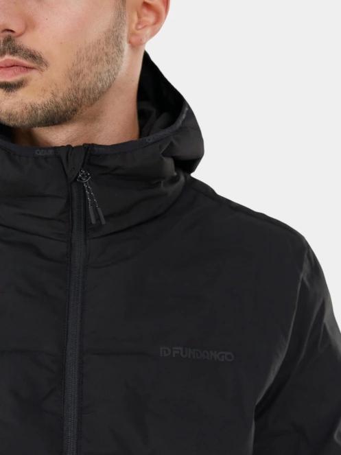 Fundango Smoke Hooded Jacket férfi túrakabát fekete színben 5