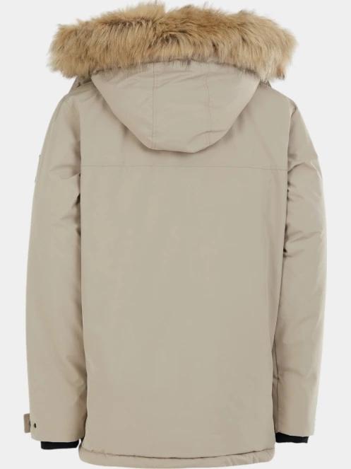 Fundango Spirit Parka Jacket férfi télikabát homok színben 10