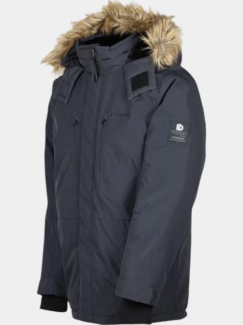 Fundango Spirit Parka Jacket férfi télikabát fekete színben 9