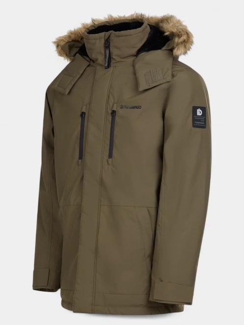 Fundango Spirit Parka Jacket férfi télikabát oliva színben 10