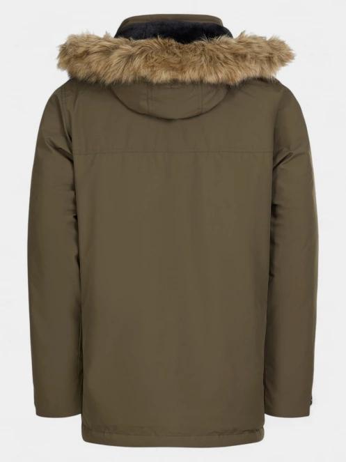 Fundango Spirit Parka Jacket férfi télikabát oliva színben 11