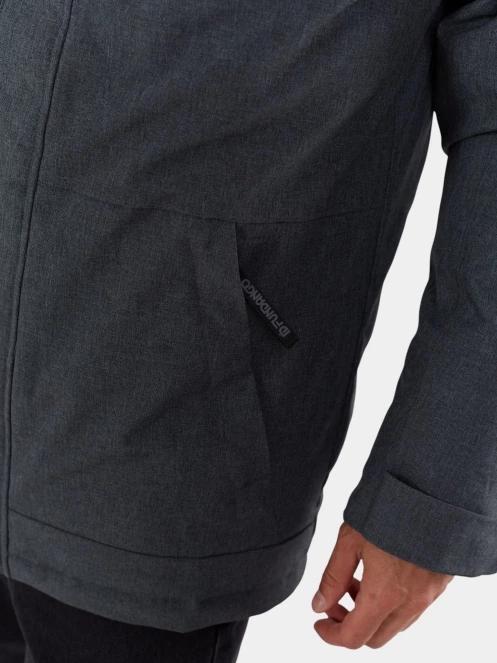 Fundango Spirit Parka Jacket férfi télikabát szürke színben 9