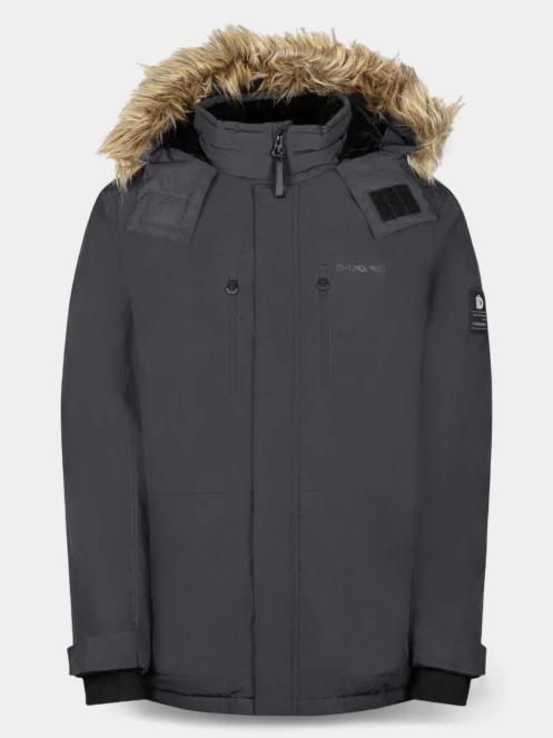 Fundango Spirit Parka Jacket férfi télikabát fekete színben 9