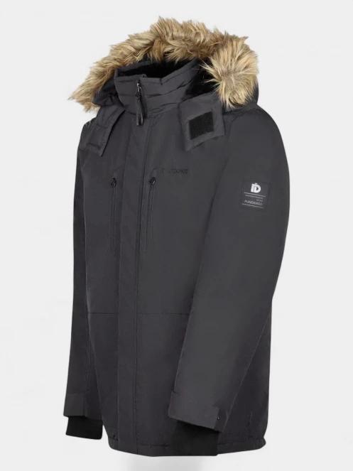 Fundango Spirit Parka Jacket férfi télikabát fekete színben 10